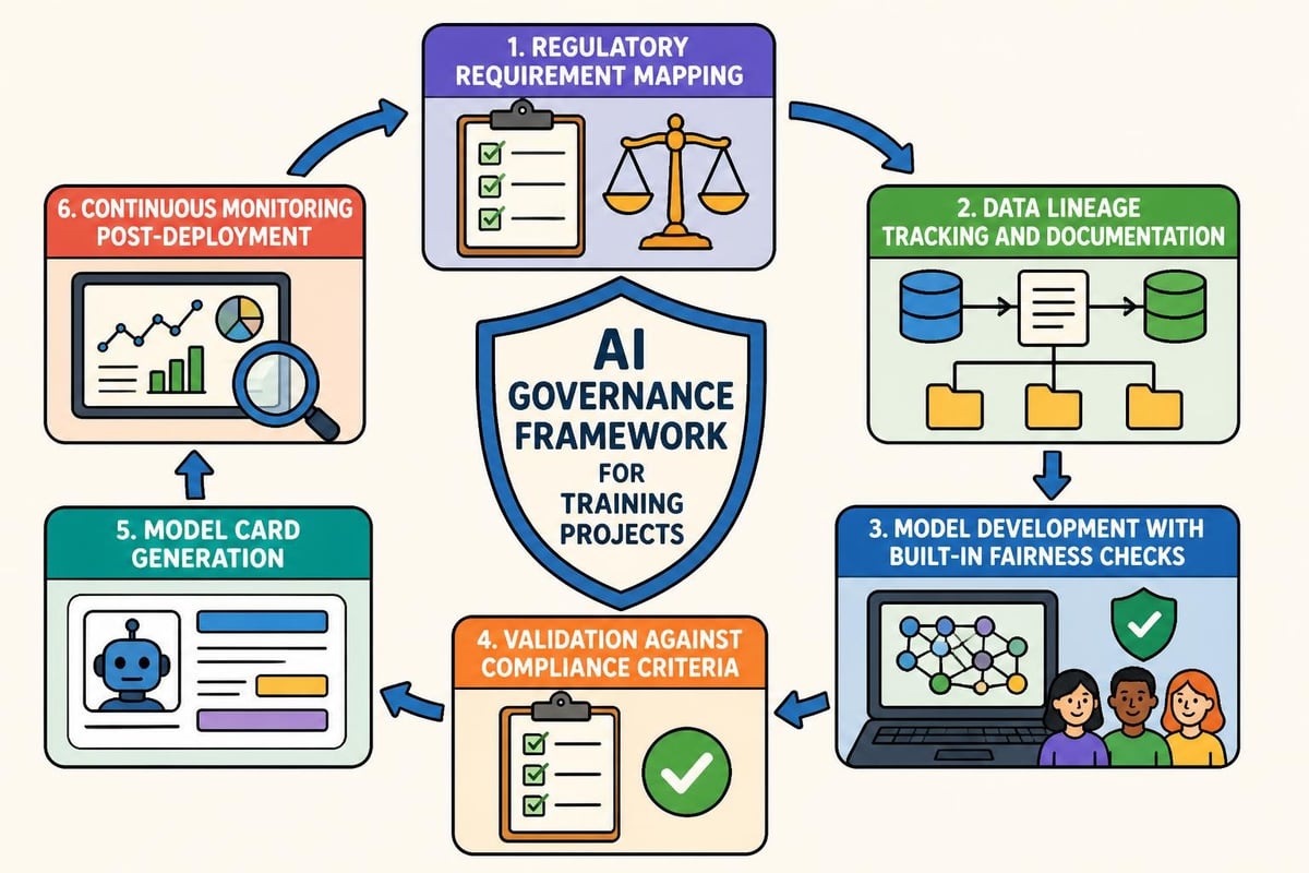 AI governance and compliance workflow