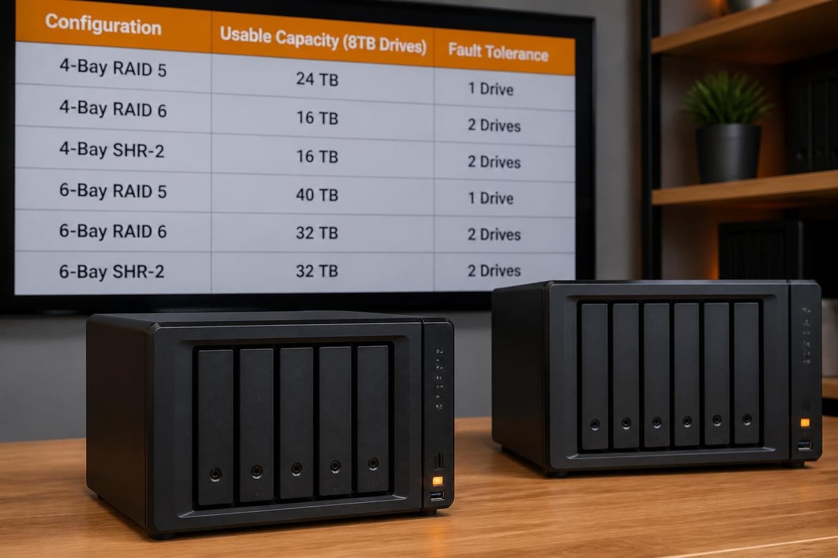 RAID capacity planning