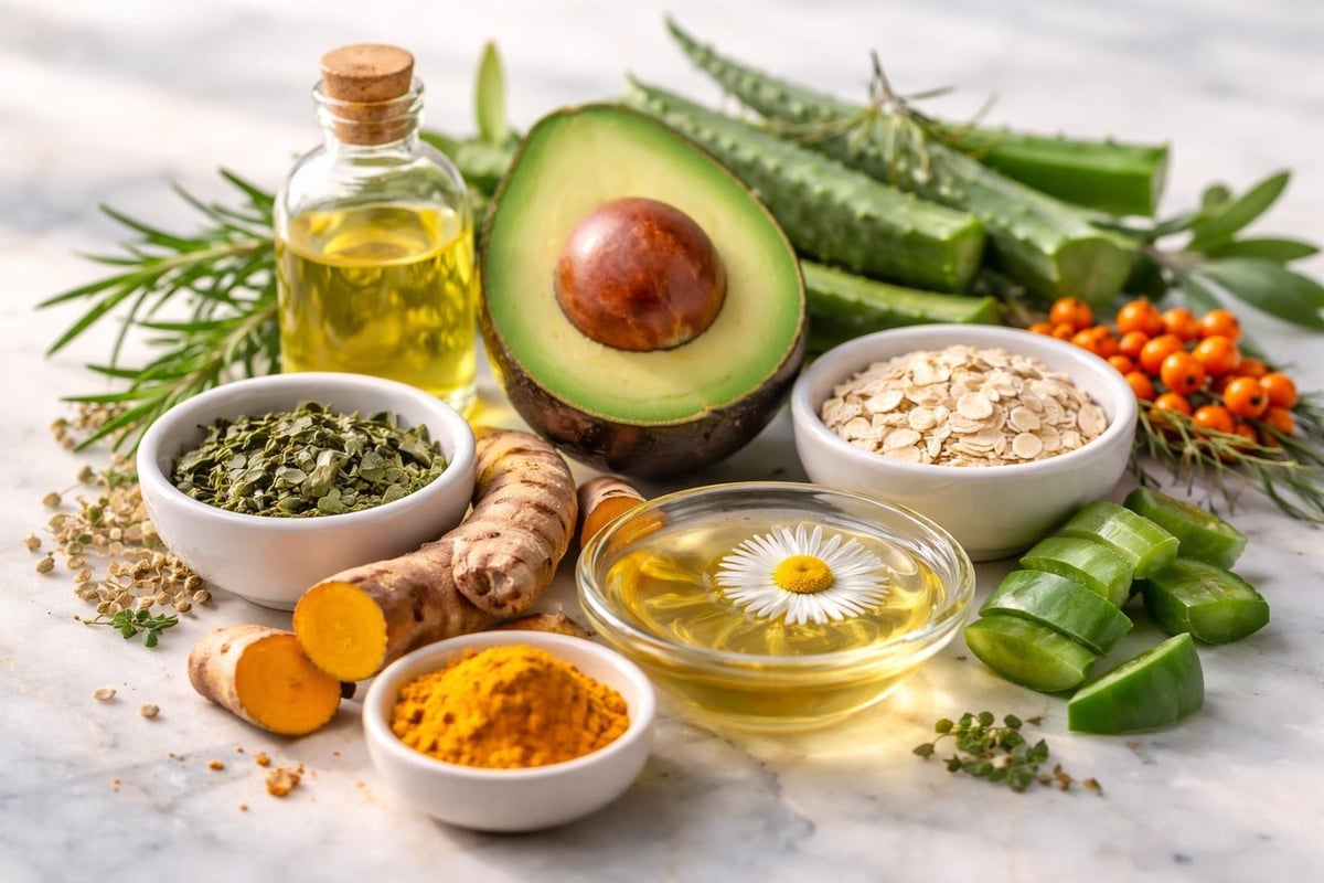 Natural skincare ingredients