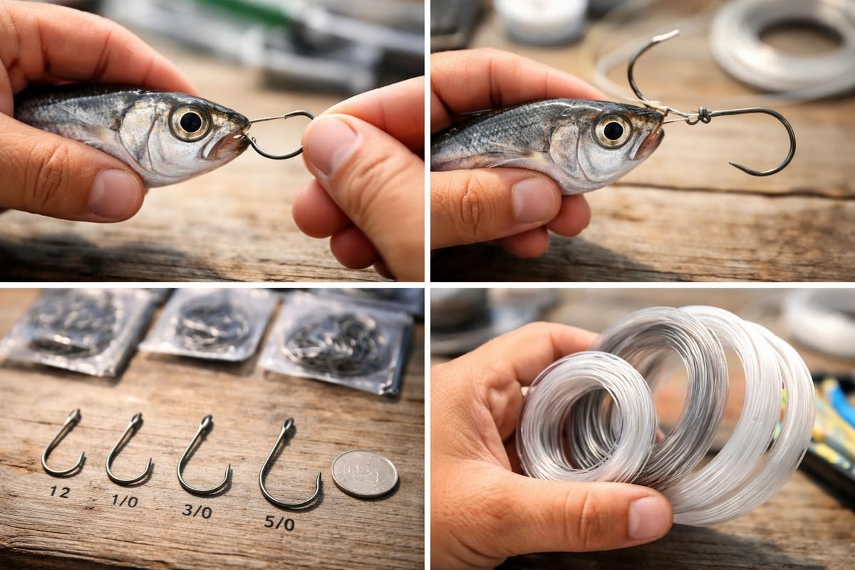 Goggle eye rigging methods