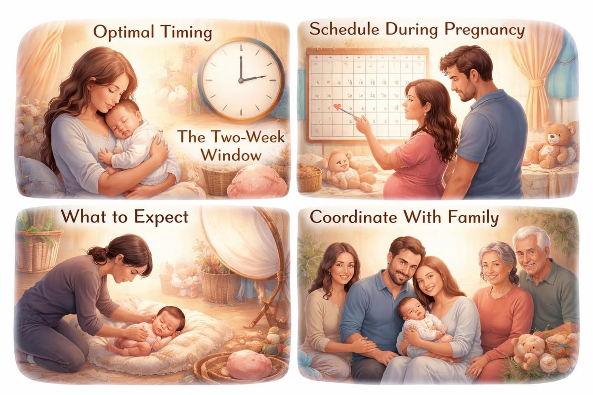 Planning newborn photography session timeline