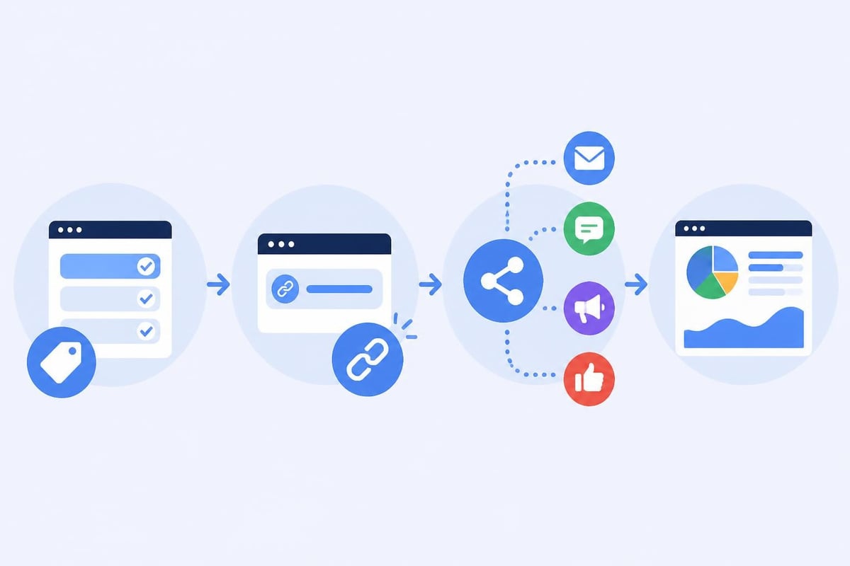 Link management workflow