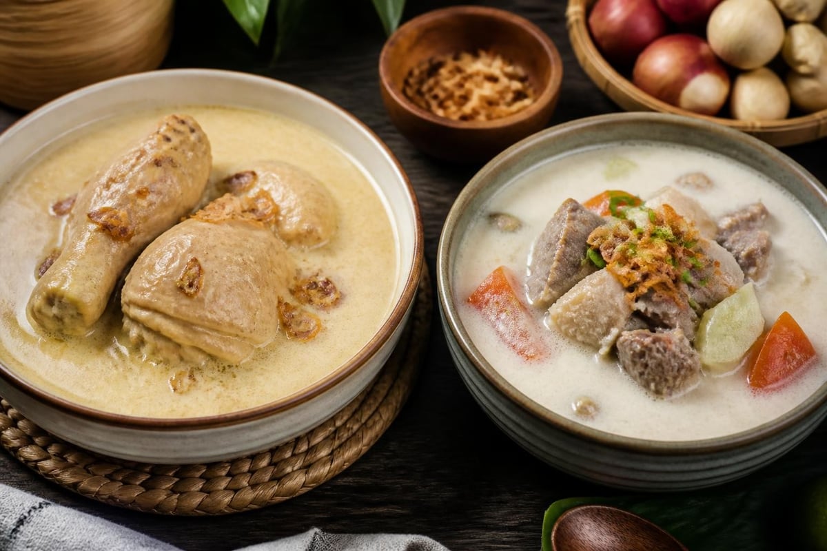 Perbandingan masakan
