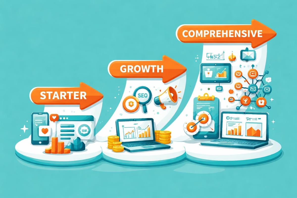 Growth marketing strategy tiers