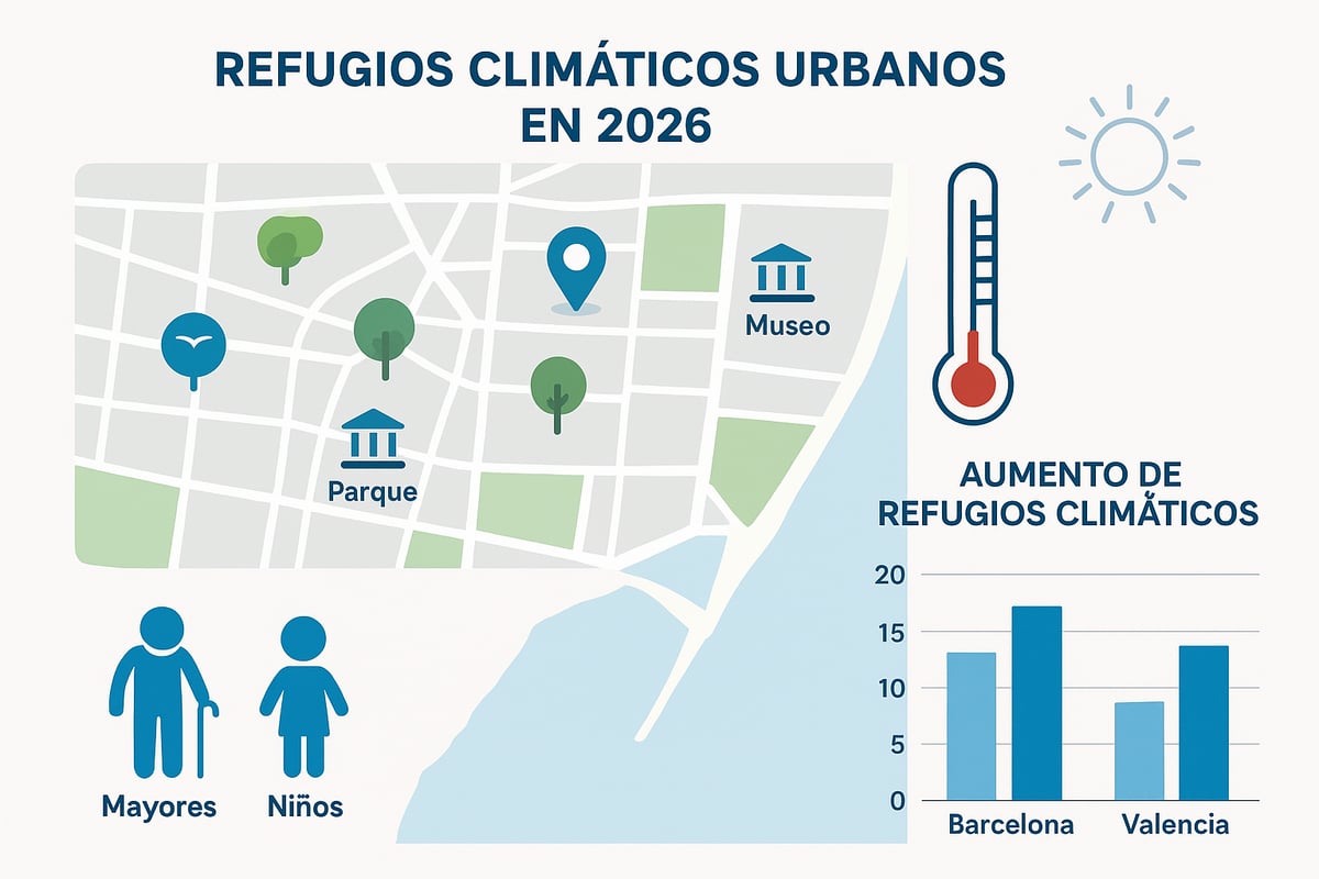 ¿Qué son los refugios climáticos y por qué son esenciales en 2026?