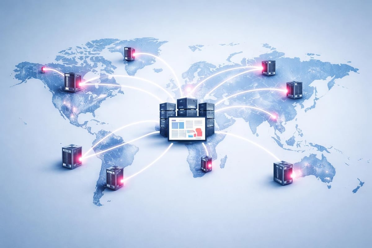 CDN-Netzwerk weltweit