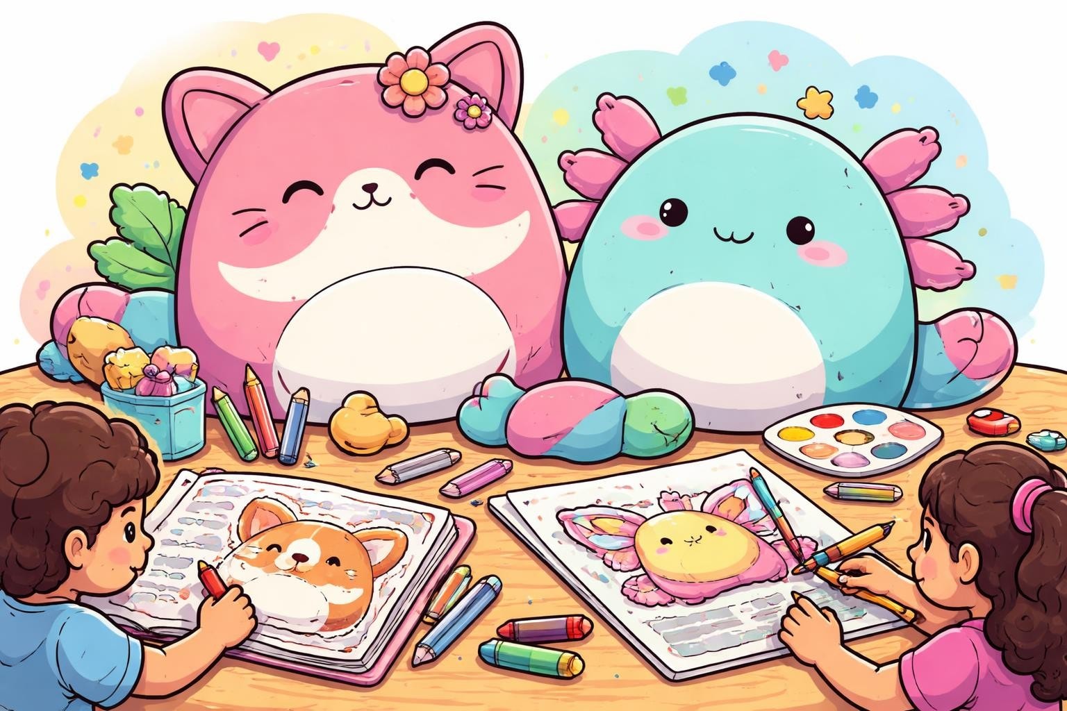 Squishmallow Coloring Pages: Creative Fun for All Ages