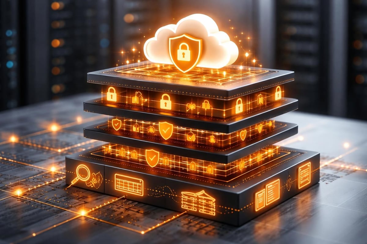 Private cloud security layers