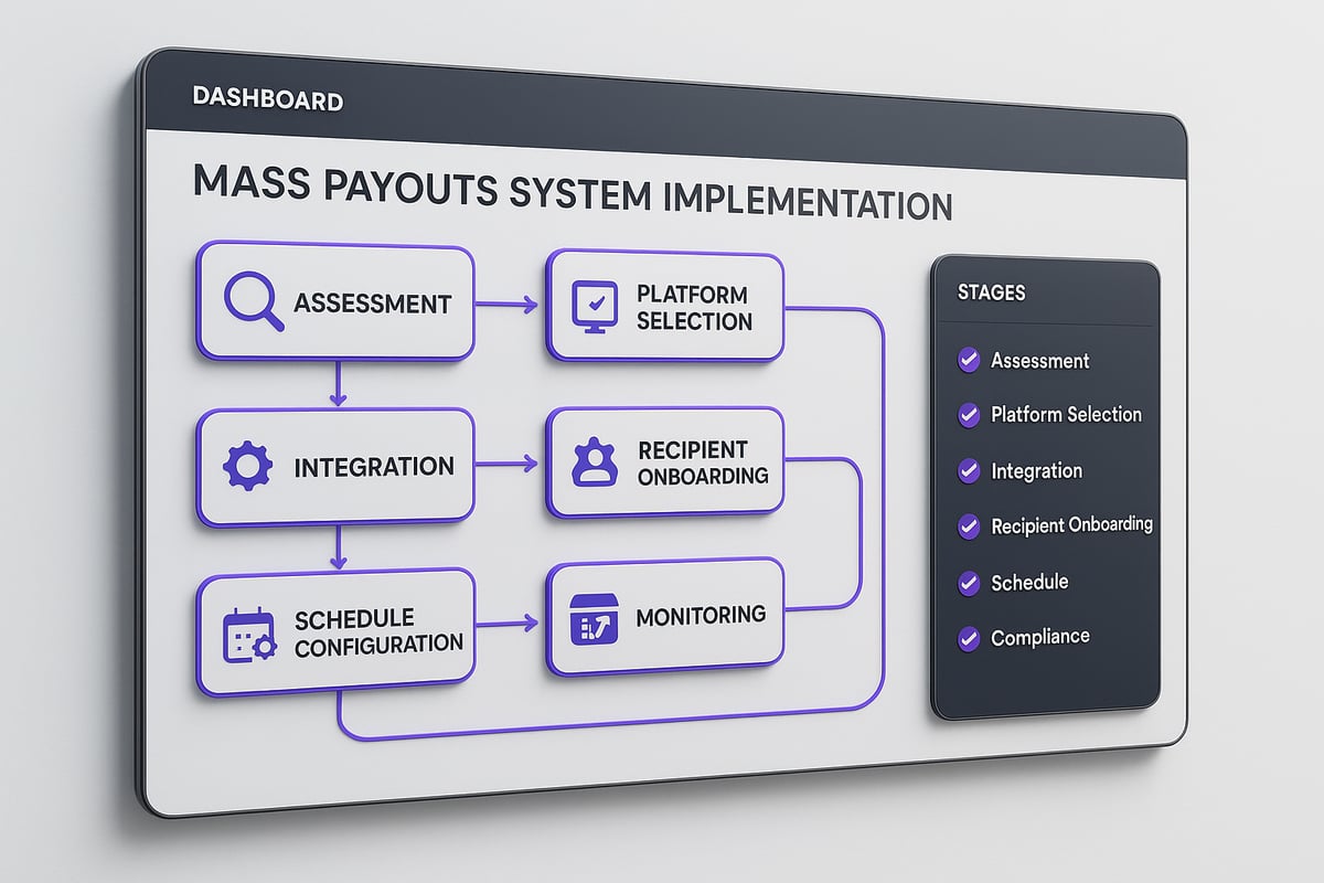 How to Implement a Mass Payout System: Step-by-Step Guide