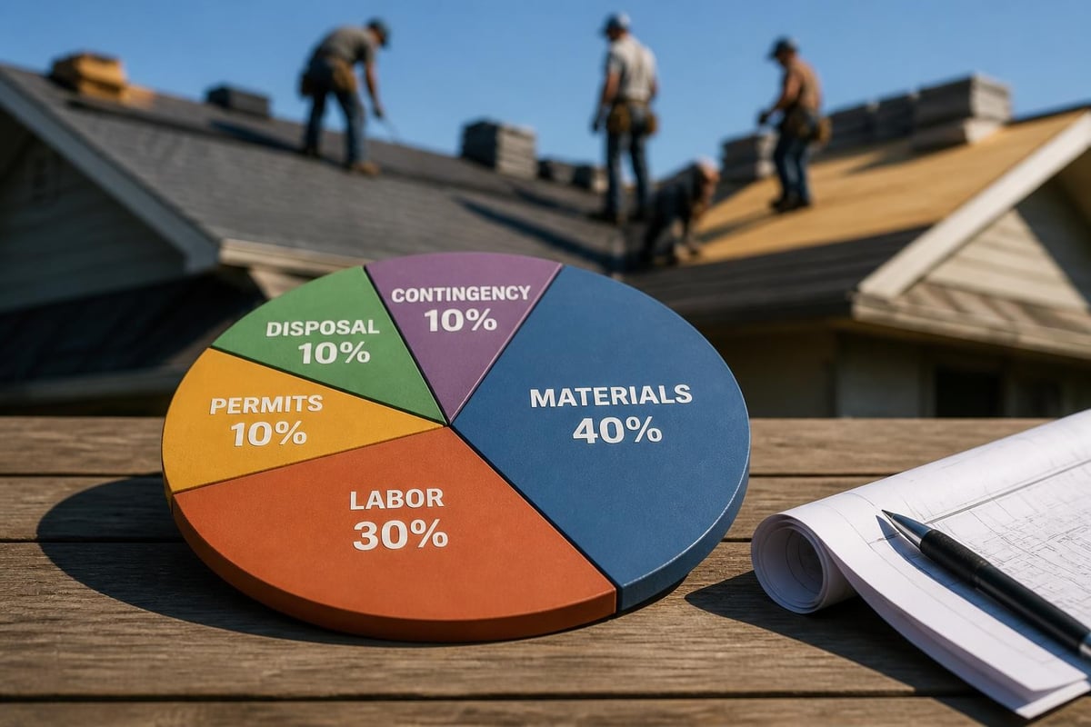 Roofing cost breakdown