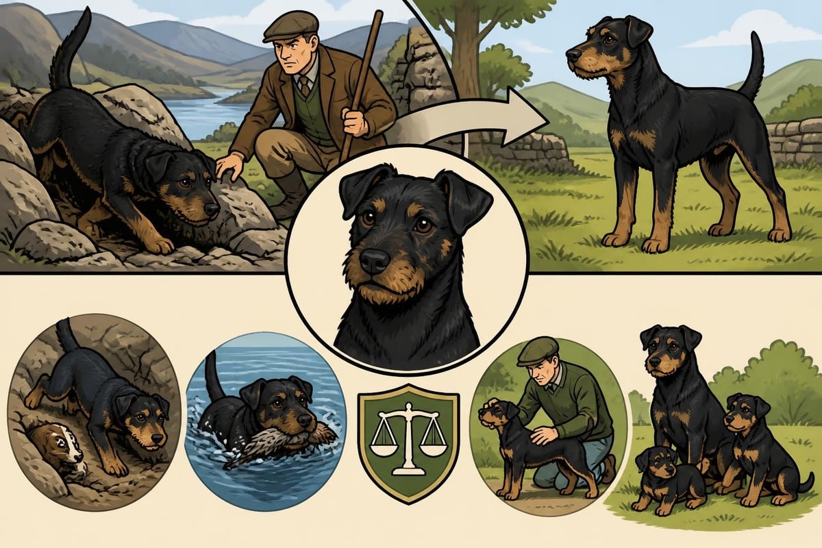 Patterdale terrier geschiedenis