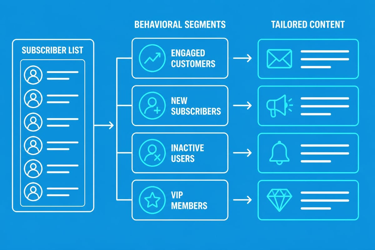 Email list segmentation strategy