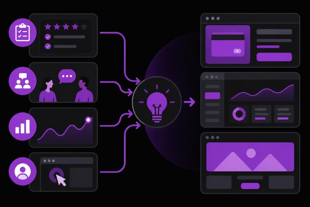Product UX design research methodology