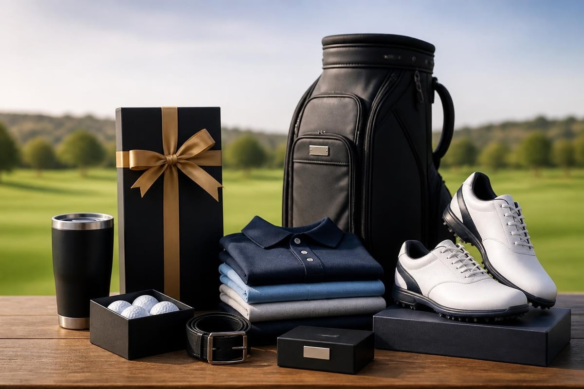 Golf gift categories by price range