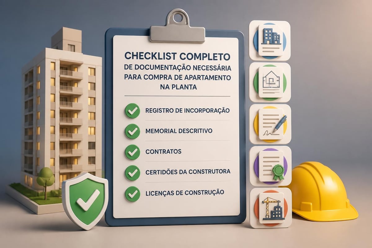 Documentos essenciais para compra na planta