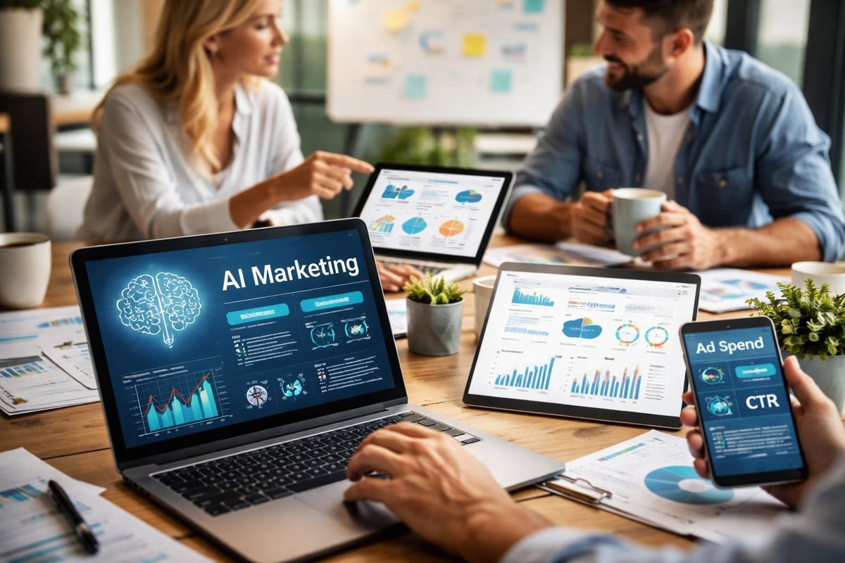Powerful Media and Marketing Trends Driving Growth in 2026 2 AI marketing workflow