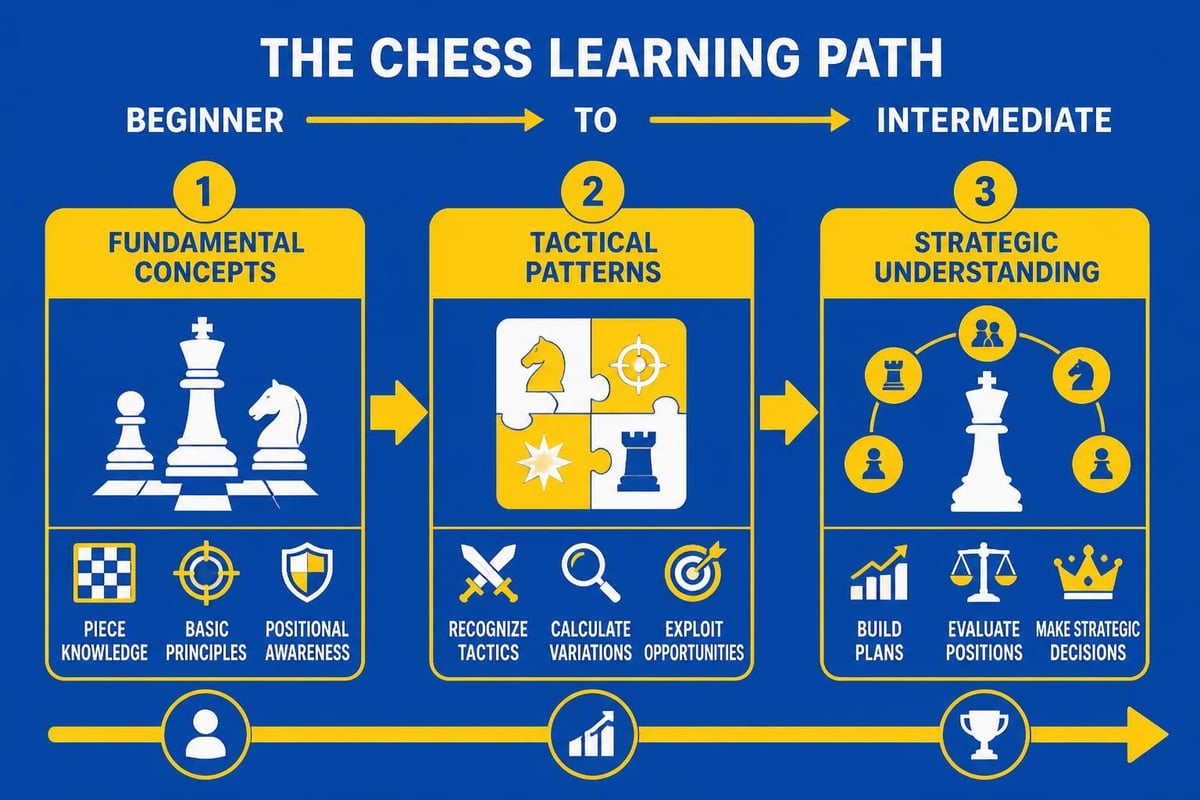 Chess skill progression levels