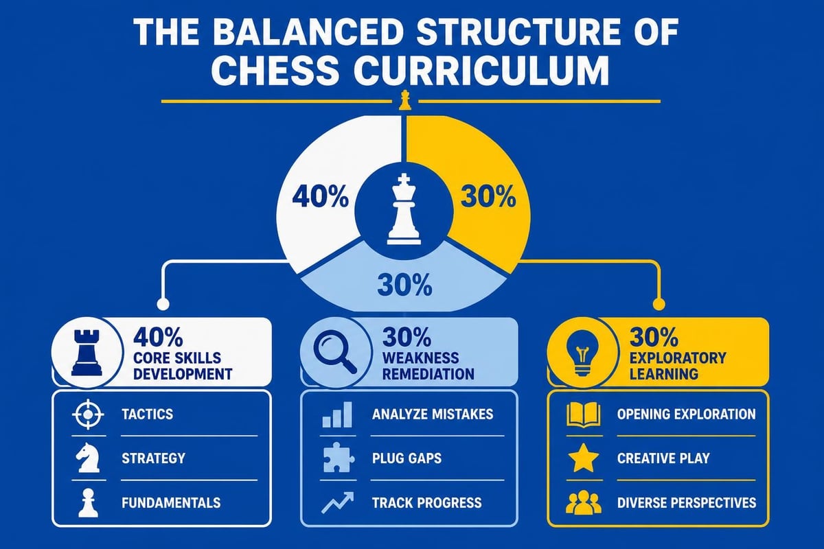 Chess study curriculum structure