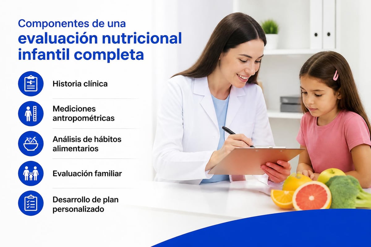 Evaluación nutricional pediátrica