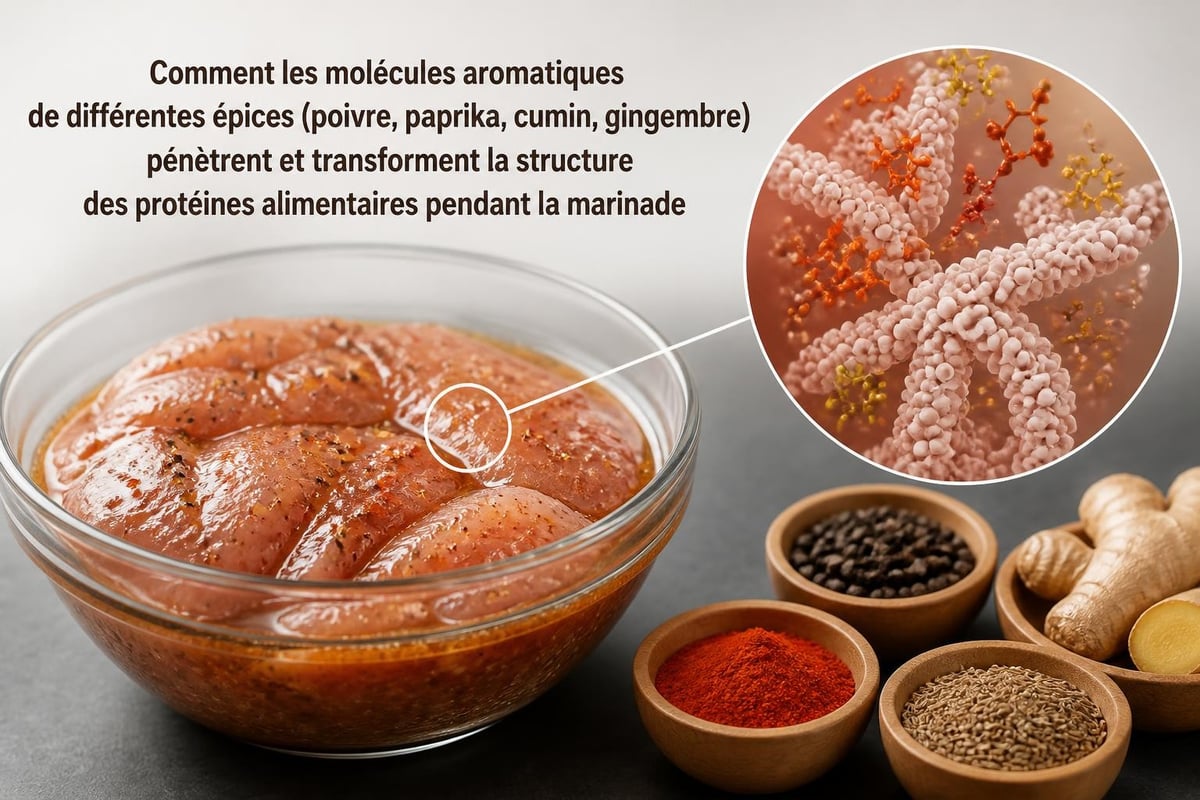 Processus d'infusion des épices