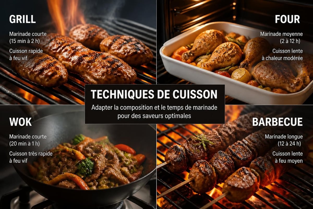 Applications culinaires des marinades