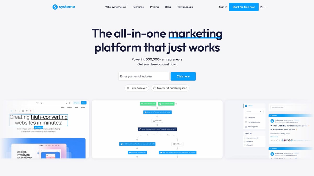 Top 10 Best Tools for Entrepreneurs to Succeed in 2026 - Systeme.io