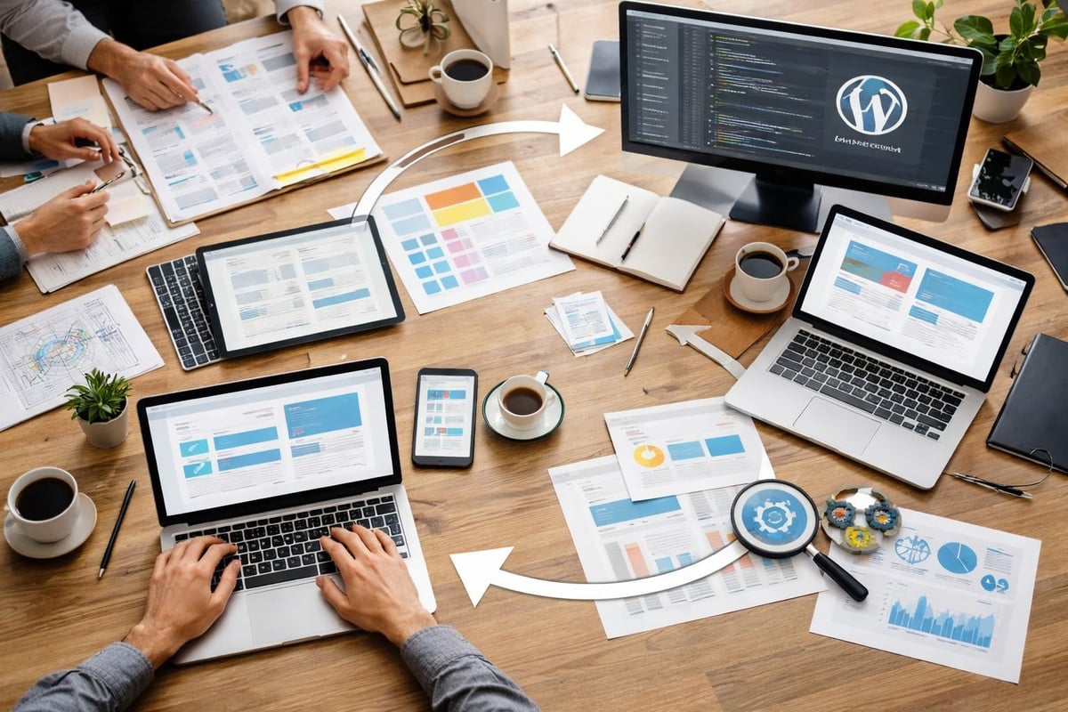 WordPress-Entwicklungsprozess
