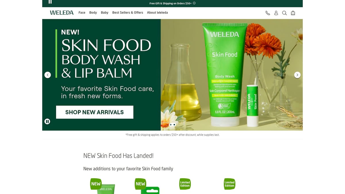 8 Essential Natural Body Care Products to Try in 2025 - Weleda – Skin Food Body Butter