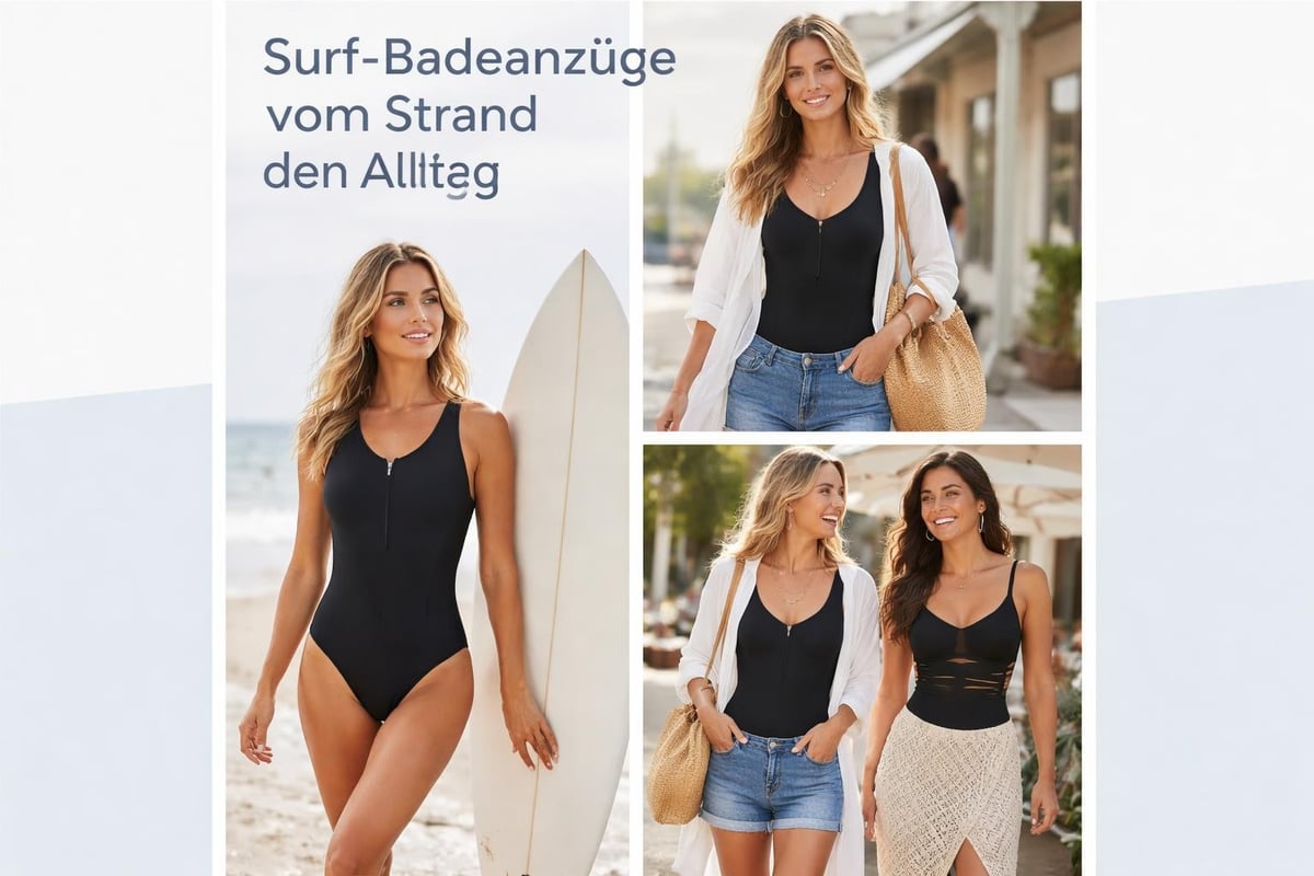 Surf swimsuit versatility