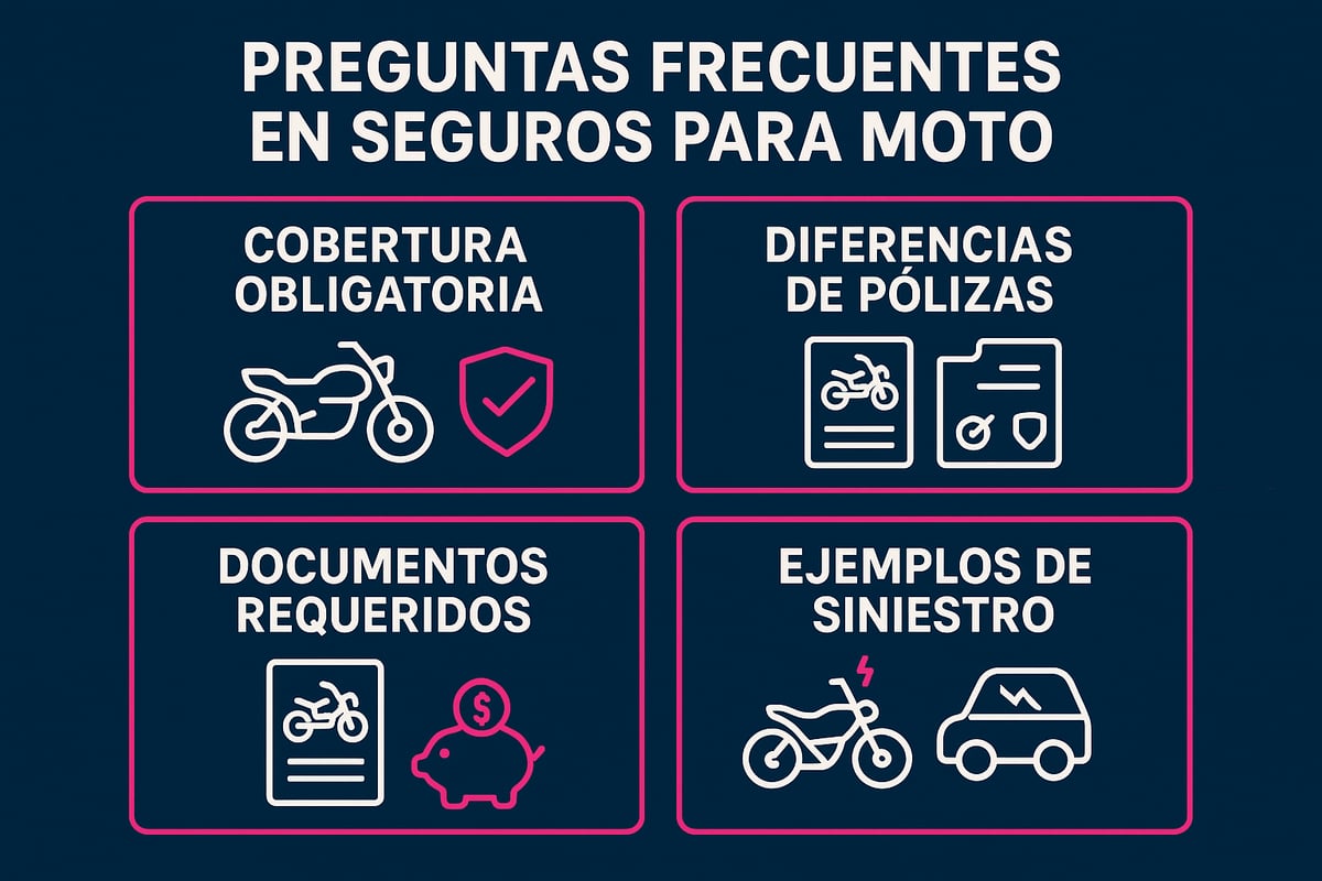7 Claves Esenciales Sobre Seguros Para Moto en 2026 3 Preguntas Frecuentes Sobre Seguros Para Moto en 2026