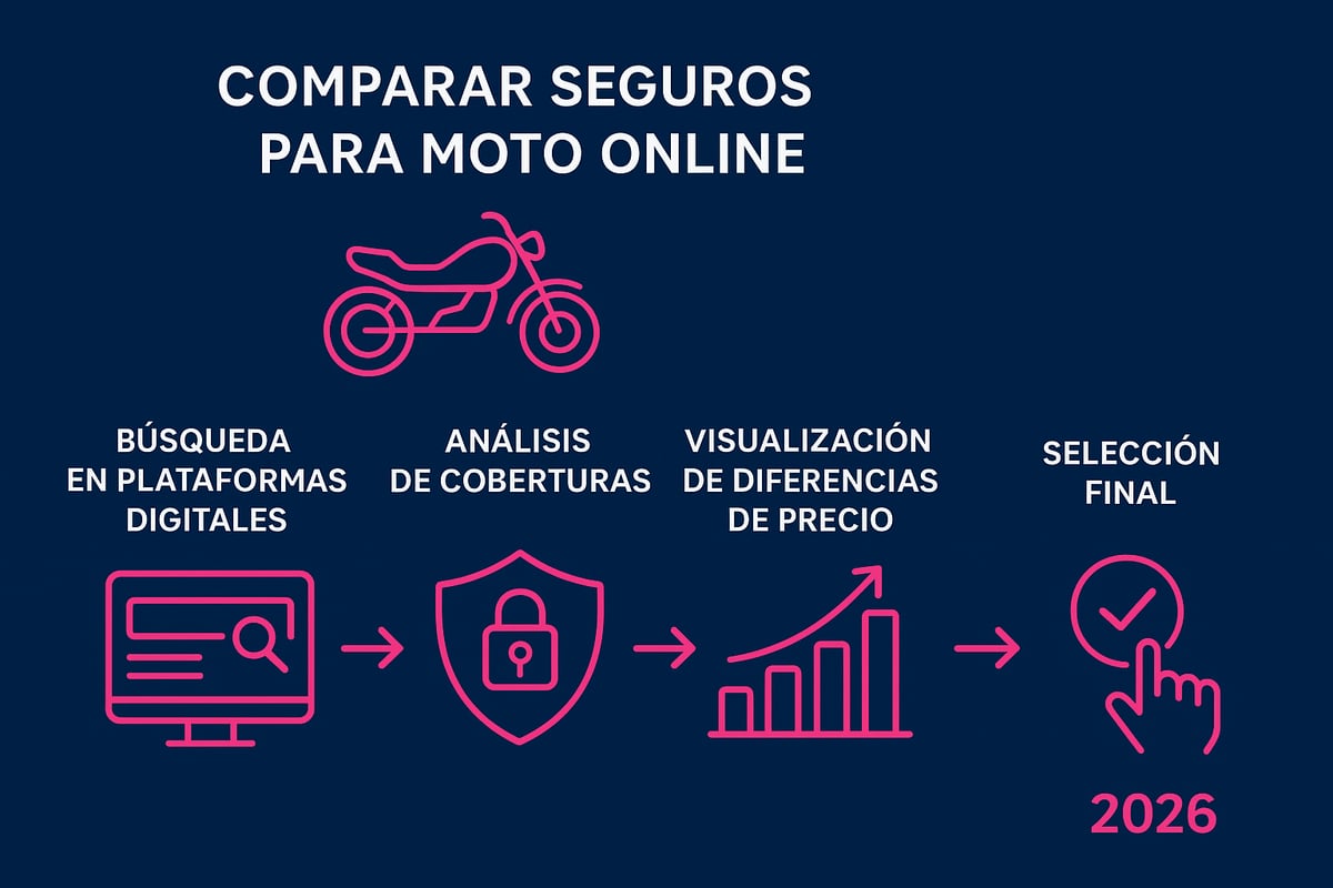 7 Claves Esenciales Sobre Seguros Para Moto en 2026 2 ¿Por Qué Comparar Seguros Online Es Clave en 2026?
