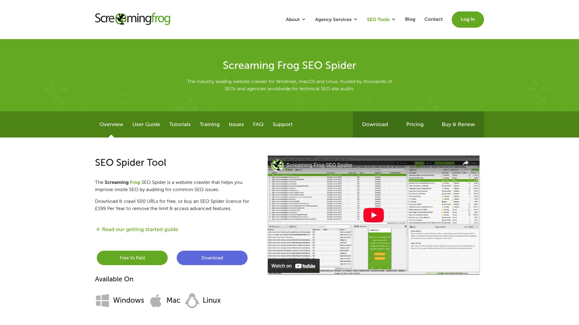 7 Best SEO Automation Software Tools for 2025 - Screaming Frog SEO Spider