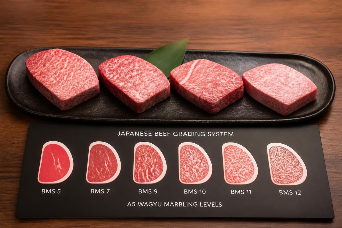 Yakiniku beef quality grading