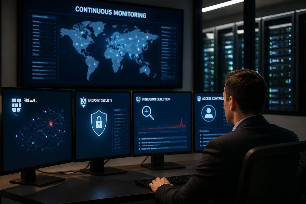Layered security defense strategy