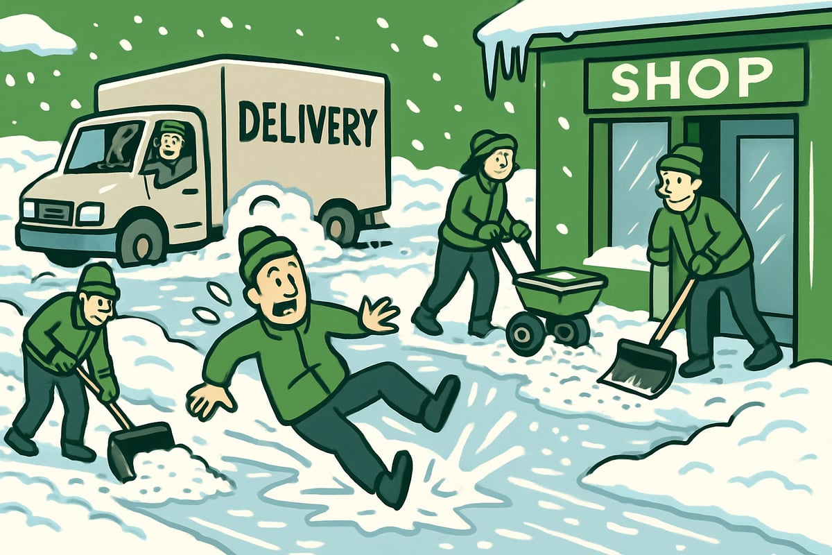 Utmaningar med snöröjning i Sisjön