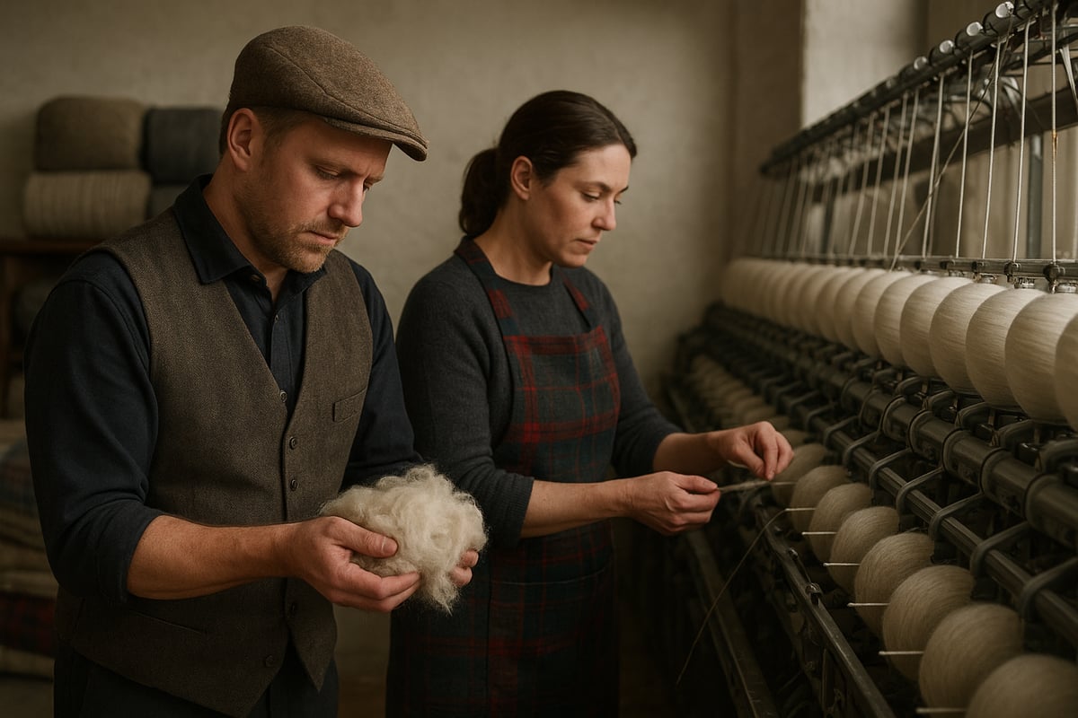 The Cashmere Production Process in Scotland