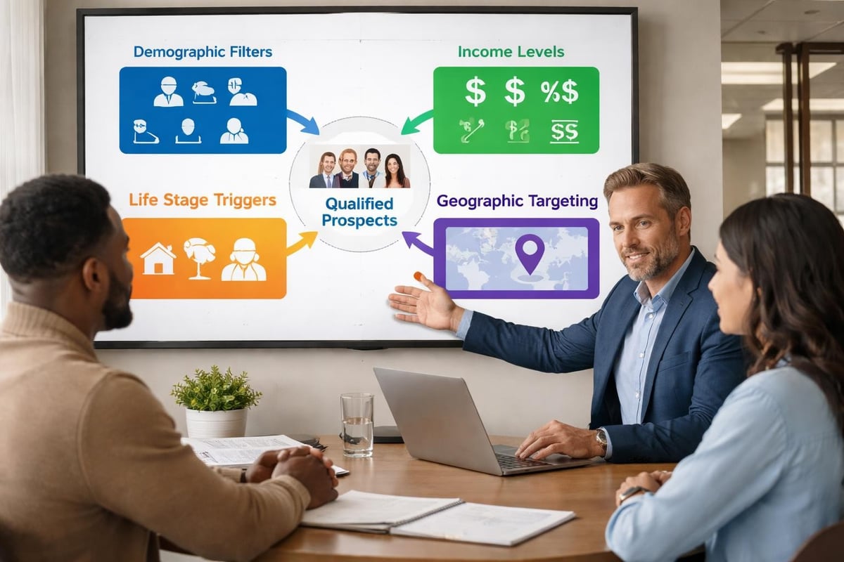 Digital ad targeting process