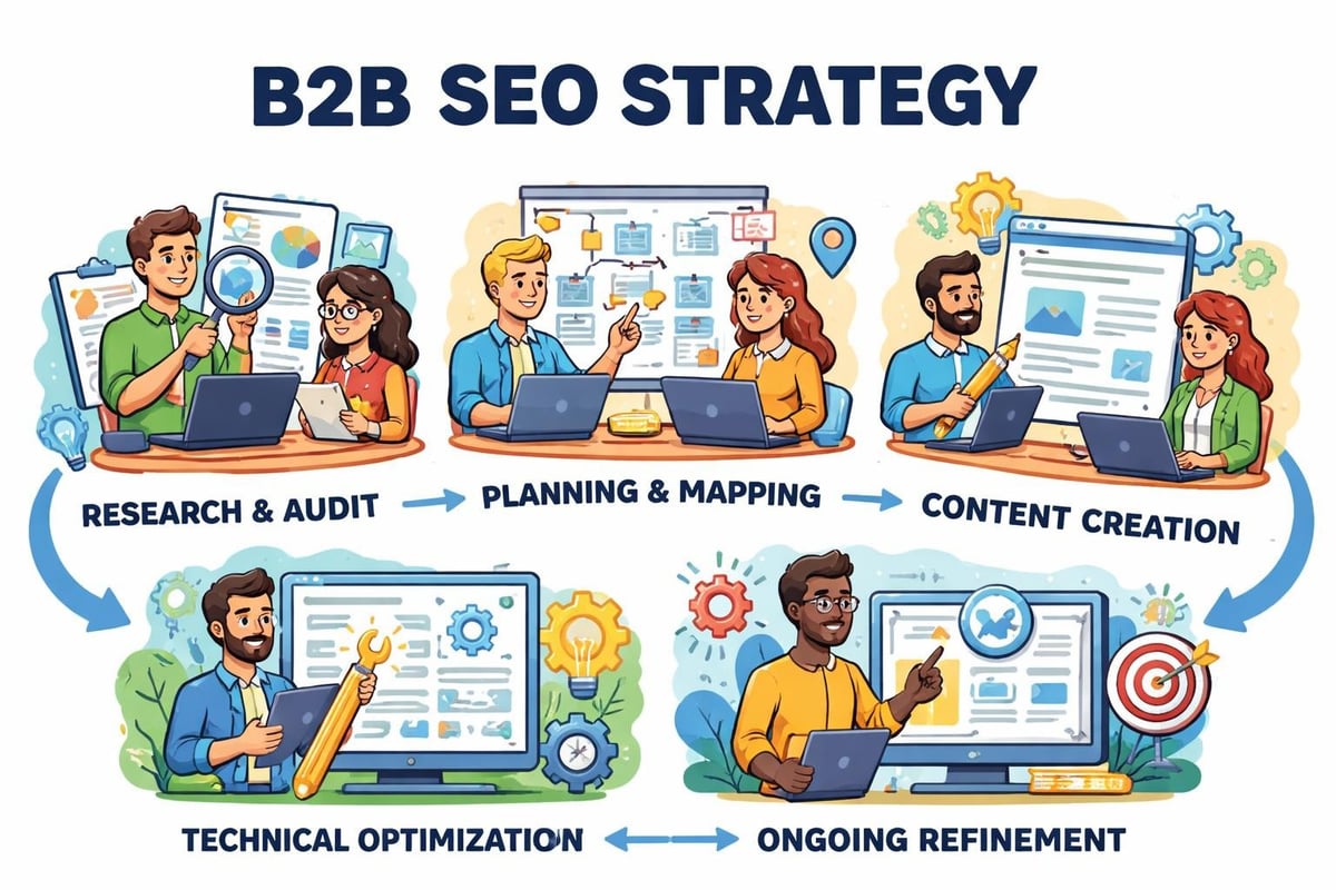 B2B SEO implementation timeline