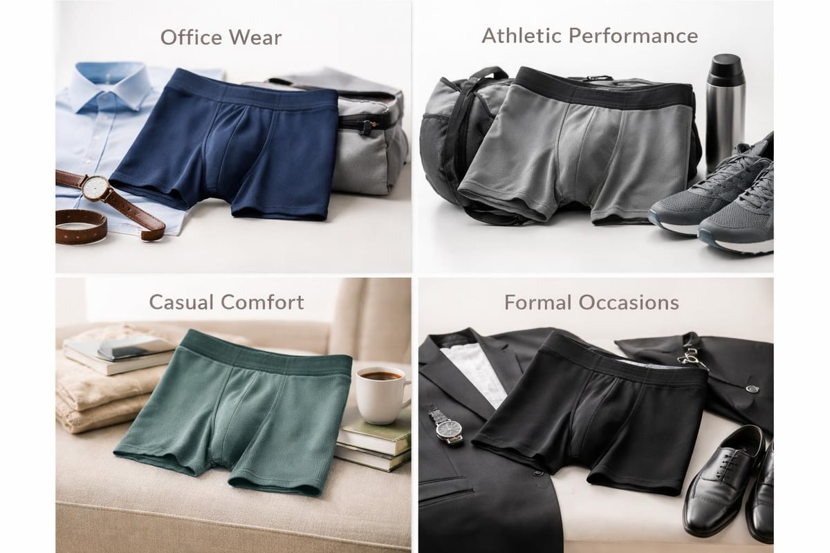 Underwear selection matrix