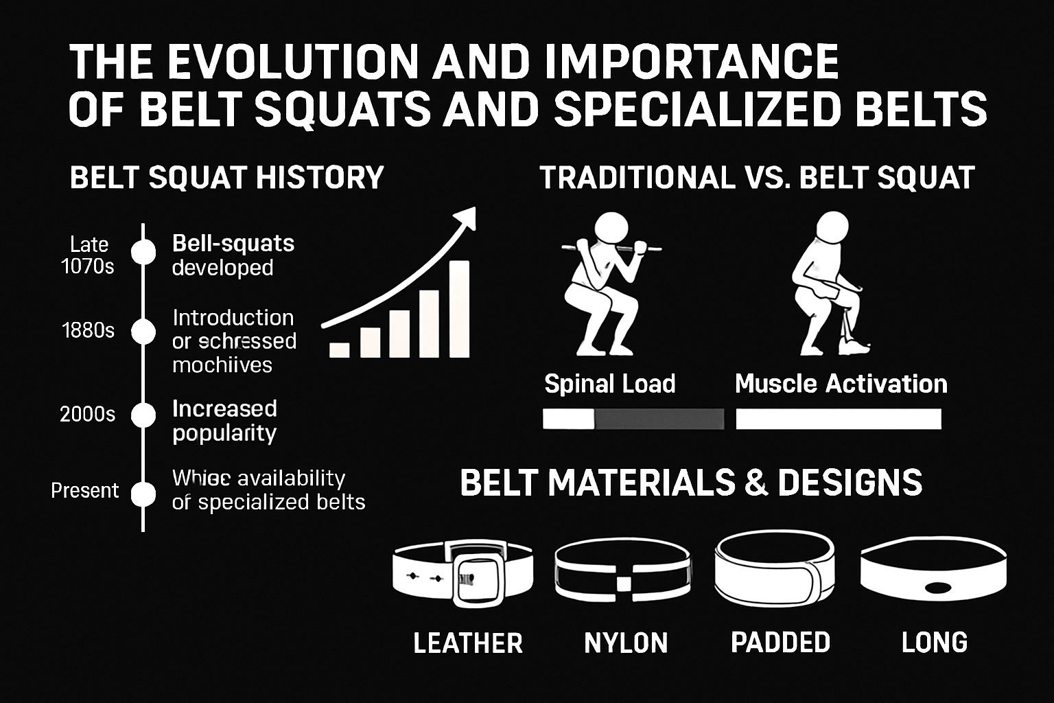 The Importance of Belt Squats and Specialized Belts