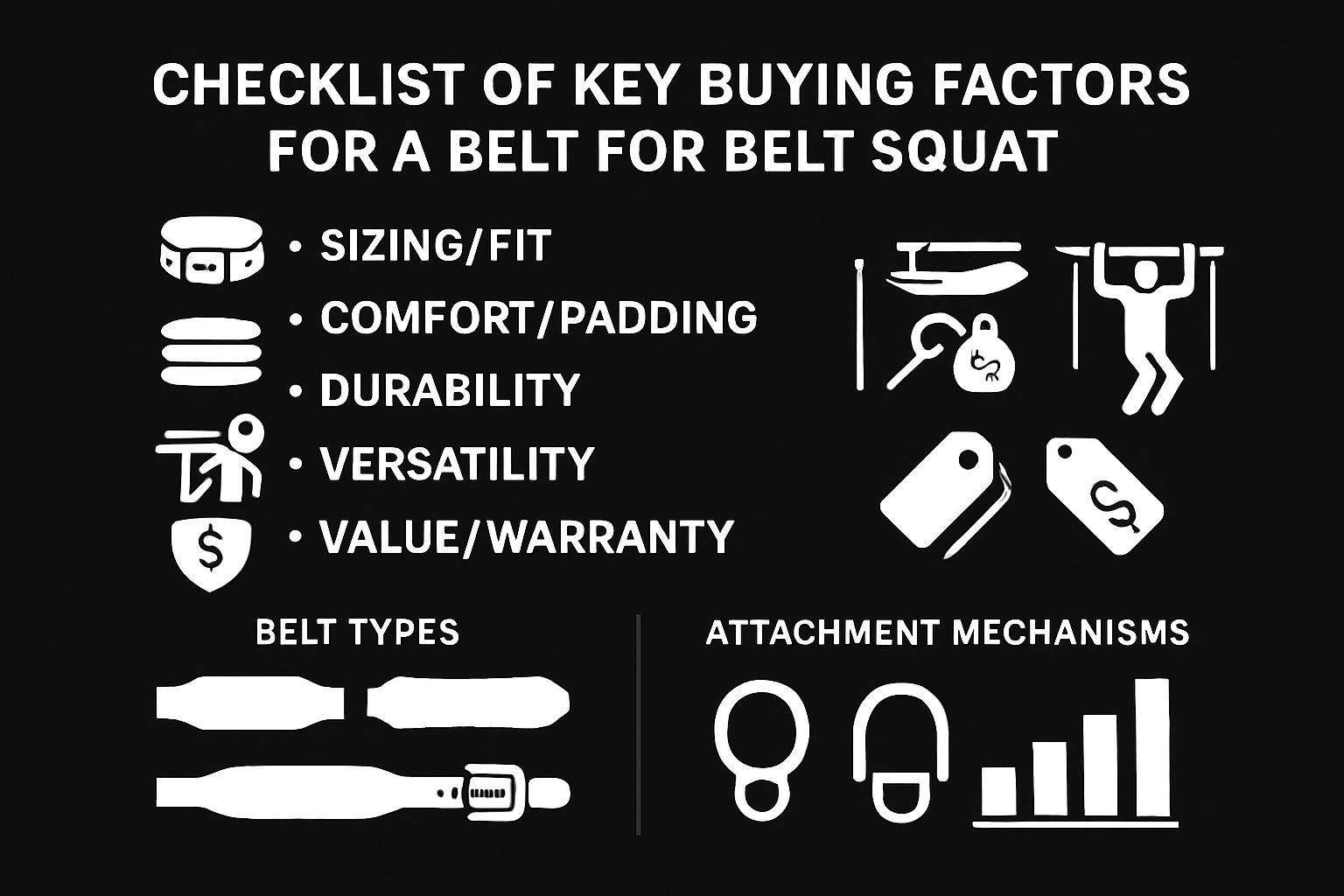 How to Choose the Best Belt for Belt Squats in 2025: Key Factors