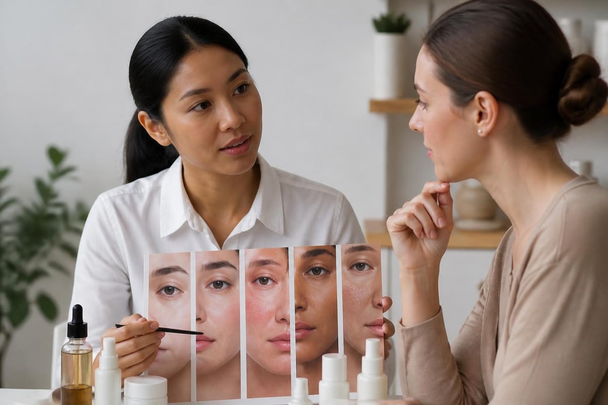 Skin type categories