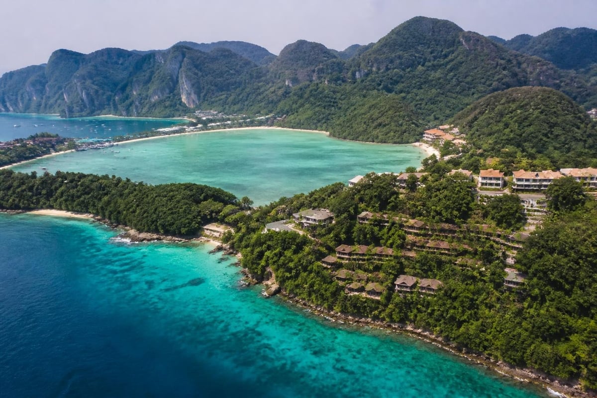 Phi Phi accommodation zones