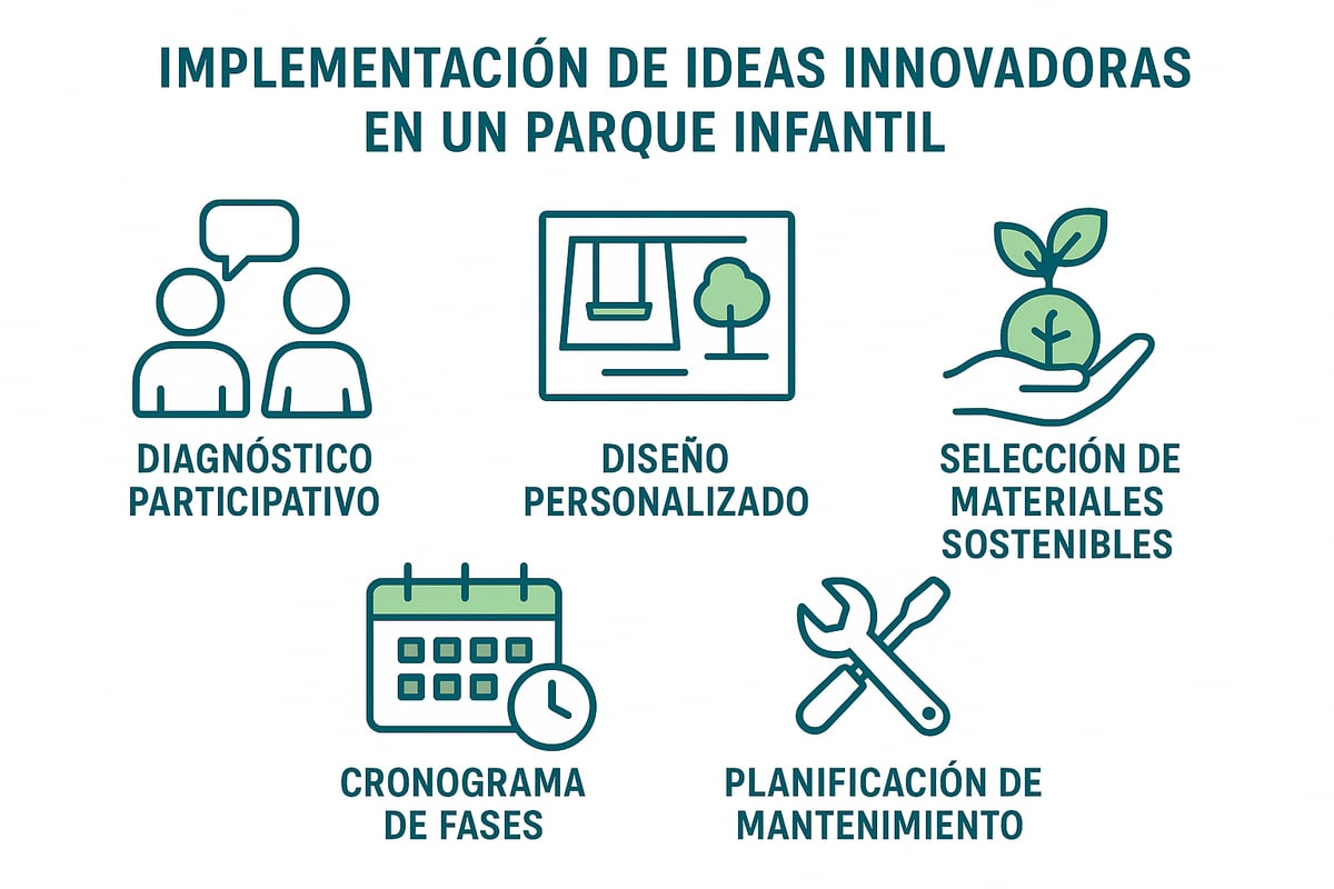 Consejos Prácticos para Implementar Estas Ideas en Tu Parque Infantil