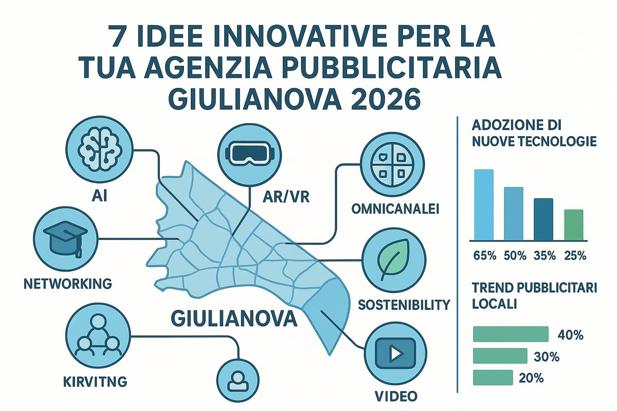 7 Idee Innovative per la Tua Agenzia Pubblicitaria Giulianova 2026
