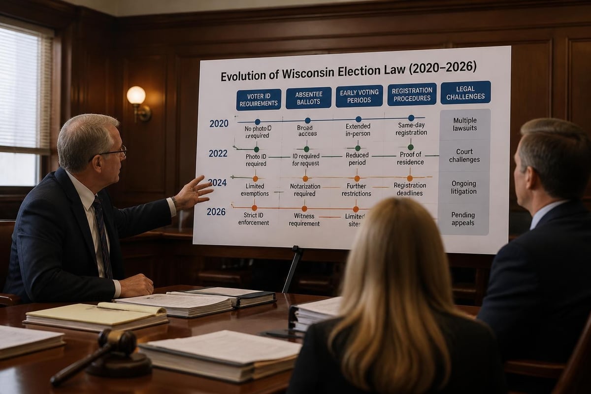 Wisconsin voting law timeline