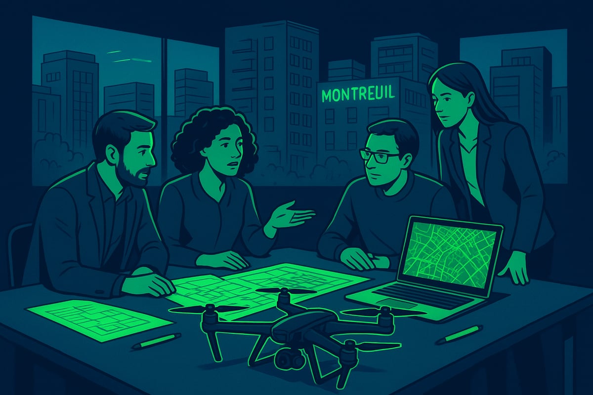 Étapes pour intégrer un drone dans son entreprise à Montreuil