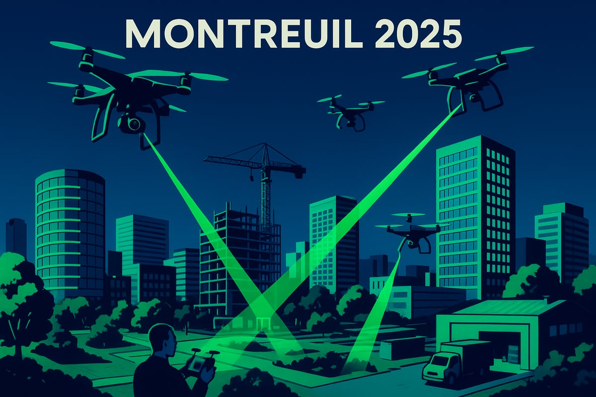 Comprendre le marché du drone d’entreprise à Montreuil en 2025