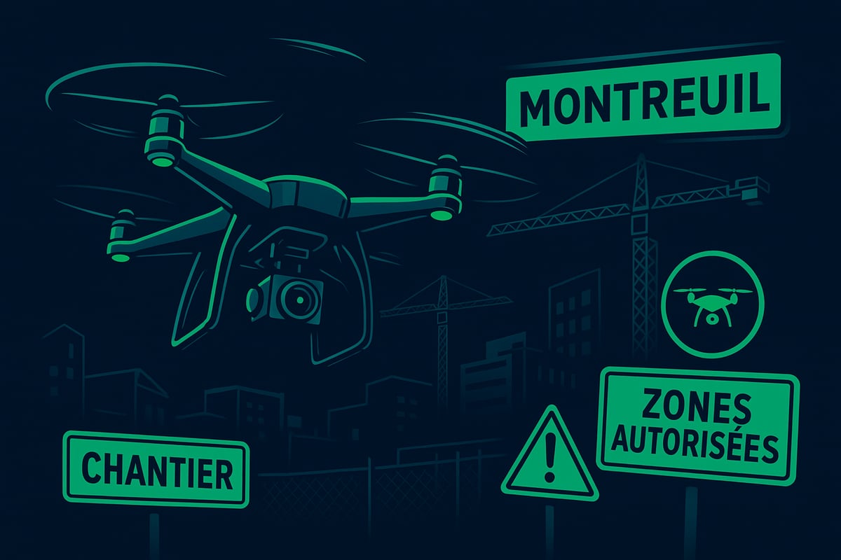 Réglementation et cadre légal des drones en entreprise à Montreuil