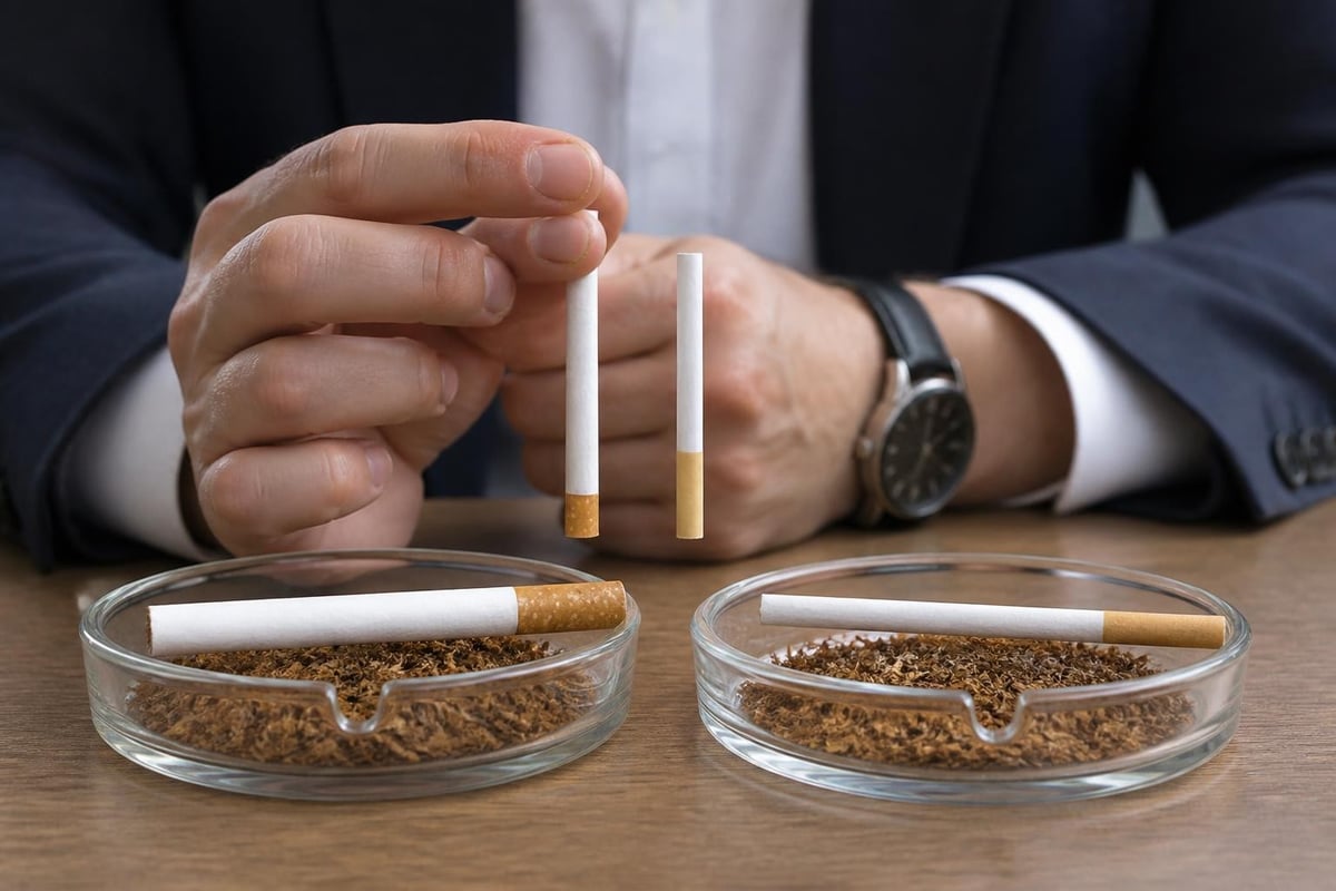 Slim cigarette advantages